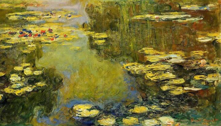 Claude Monet The Water-Lily Pond 4